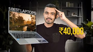 Best Laptop under 40000 in 2024 for Students and Gaming  Top 5 Best Laptops Under ₹40000 for Coding [upl. by Adorne509]