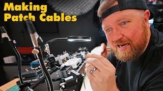 Rockboard Pedal Mounts and Making Patch Cables with Helping Hands Pedalboard Build Part 6 [upl. by Anaibib227]