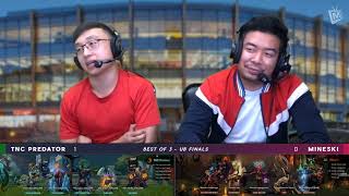 Mineski VS TNC Predator  Game 2 l UB Finals  ESL Birmingham 2019 SEA [upl. by Allie]