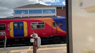 Full Journey on The District Line From Wimbledon To Upminster Via Victoria S7 Stock Whistle [upl. by Claudio]