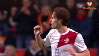 Highlights Daryl Janmaat against Romania 26032013 [upl. by Farlee]