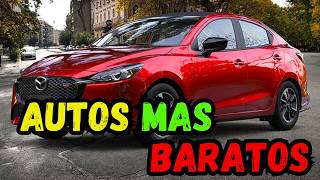 LOS 10 AUTOS MAS BARATOS DE MEXICO 20242025 [upl. by Essila]