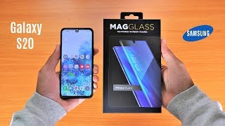 Samsung Galaxy S20 Encased Tempered Glass Review [upl. by Adnohral]