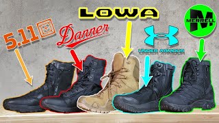 What’s inside Top 5 tactical boots Pt 1 [upl. by Ehsrop150]