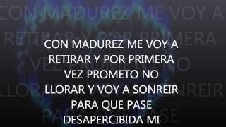 ESPINOZA PAZ SI MAÑANA NO ME VES UN HOMBRE NORMAL CON LETRA [upl. by Vincenz]