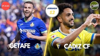 🔵 GETAFE  CÁDIZ 🟡  JORNADA 12 LALIGA EA SPORTS  PREVIA [upl. by Eirrod]