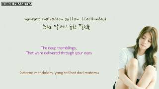 JUNIEL 주니엘 – Standing Here 여기 서 있어 Lyrics Sub Indonesia amp English [upl. by Fulvia]