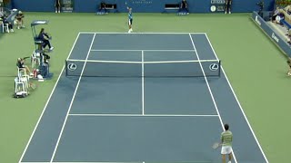 US Open Throwback James Blake vs Fabrice Santoro 2007 [upl. by Tereve]