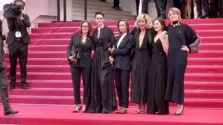 Adele Haenel Valeria Golino and more on the red carpet in Cannes [upl. by Notsirhc]