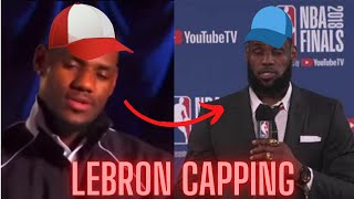 LeBron CAPPING For 5 MINUTES 🧢 [upl. by Melise173]