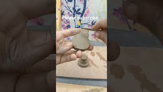 Mitti se aasan tarike se shivling banana shikhe😊😊youtube trending short shivling clayart [upl. by Tiertza477]