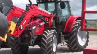 MF 5400 Mid HP Tractor with loader walkaround [upl. by Notgnilra]