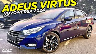 NOVO NISSAN VERSA EXCLUSIVE 2024 COM PREÇO quotBAIXOquot HUMILHA VIRTUS E RIVAIS EM ACABAMENTO E SEGURANÇA [upl. by Sollows]