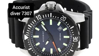 Accurist diver 7307 Review [upl. by Sharai597]