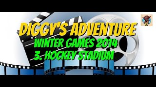 Winter Games 2014 3 Hockey Stadium  Diggys Adventure [upl. by Nihi883]