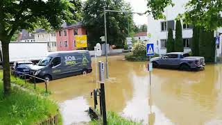 Hochwasser 02062024 Schrobenhausen [upl. by Fremont]