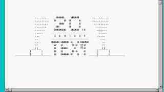 ASCII Star Wars in Windows 31 [upl. by Ilaire199]