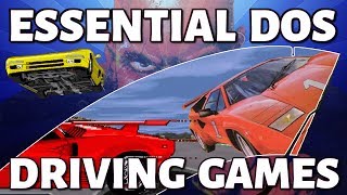 15 Essential DOS Driving Games [upl. by Lukasz675]