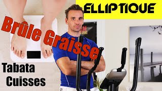 40 minutes 🔥🔥 ELLIPTIQUE brûle graisse 🔥🔥  Hiit Cuisses [upl. by Hagai]