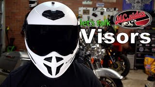 Lets talk motorcycle helmet visors [upl. by Assisi]