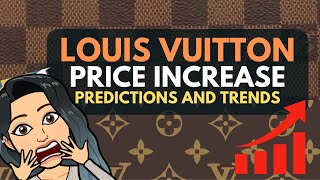 LOUIS VUITTON PRICE INCREASE 2023 😔 Jun vs Aug increase  LV PRICE INCREASE Predictions and Trends [upl. by Dirk]