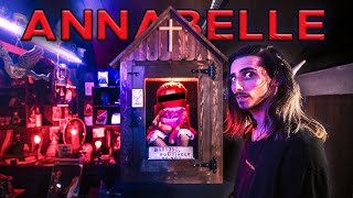 Meeting the REAL ANNABELLE from THE CONJURING  Inside The Warren Occult Museum [upl. by Colwell]