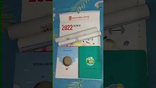 mercury drug 2022 calendar amp daybook shorts [upl. by Rizika]