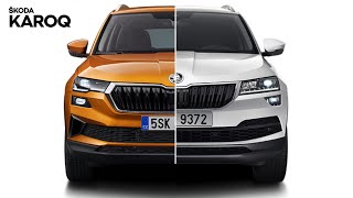 2022 SKODA KAROQ vs Old SKODA KAROQ [upl. by Ramso]