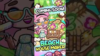 NEW UPDATES BEACH ⛱️ HOUSE MAKER COMING SOON avatarworld shorts [upl. by Waxler163]