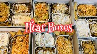 Iftar Boxes For Family And Friends  Iftar Preparation And Gifts Wrap Ideas  Chicken biryani Recipe [upl. by Aruasi727]