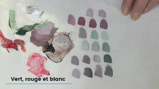 Le mélange des couleurs  partie 3 Les gris colorés [upl. by Adav]