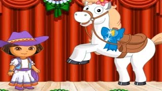 Dora The Explorer Doras Pony Adventure GameFull Gameplay Episodes Incrediple Game 2014 [upl. by Drarehs]