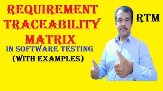 requirement traceability matrix RTM in software testing with examples  testingshala  tutorials [upl. by Tnecillim]