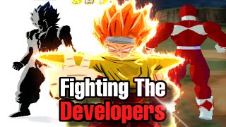 I Fought The DEVELOPERS And I Regret Everything Dragon Ball Z Budokai Tenkaichi 3 Mods [upl. by Yerbua]