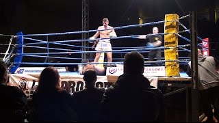 Kickboxing K1  Cyril Benzaquen KO Back Fist 4th Round [upl. by Odnamla]