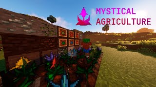 Mystical Agriculture 1192 Гайд мода №3 [upl. by Aikkin504]