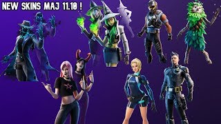 LEAKS TOUS LES PROCHAINS SKINS IN GAME MAJ 1110 SUR FORTNITE  Skin Cïgue Broussaille [upl. by Nyrrek]