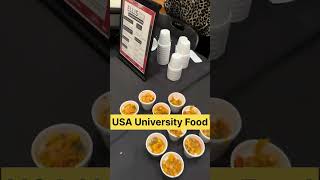 USA లో University Food Highlights 🍕✨ short food shorts short minivlog viralshort [upl. by Enilarak]