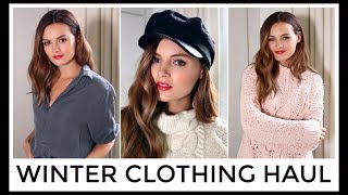 WINTER TRY ON CLOTHING HAUL  Niomi Smart [upl. by Filbert]