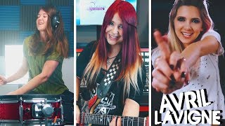 AVRIL LAVIGNE  Girlfriend COVER  Jassy J feat Addie Halocene amp Klaudia The Kays [upl. by Acimat]