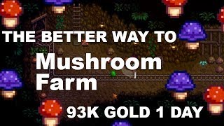 The Better Way to Mushroom Farming in Stardew Valley [upl. by Kcirdek]