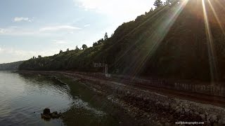 Carkeek Park Seattle Drone Video [upl. by Yelrihs76]