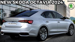 Finally Reveal 2024 Skoda Octavia Facelift  Interior amp Exterior Details [upl. by Inalawi]