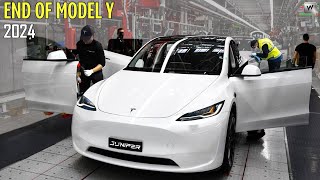 Elon Musk Announces AllNew Model Y Juniper 2025 Production Process Details HERE [upl. by Clare729]