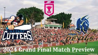 2024 QRL BMD Premiership Grand Final Match Preview Mackay Cutters vs Norths Devils [upl. by Odnavres]