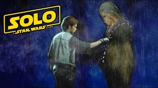 HAN AND CHEWIE SHOWER SCENE Solo A Star Wars Story recreated in Battlefront 2 [upl. by Aziram566]