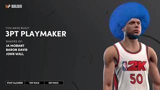 HOW to MAKE the BEST 3PT PLAYMAKER on NBA 2K21 NEXT GEN BEST POINT GUARD NEXT GEN 2K21 [upl. by Bryce948]