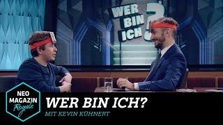 Wer bin ich mit Kevin Kühnert  NEO MAGAZIN ROYALE mit Jan Böhmermann  ZDFneo [upl. by Greenburg532]