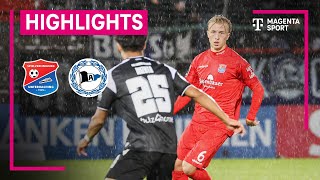 SpVgg Unterhaching  DSC Arminia Bielefeld  Highlights 3 Liga  MAGENTA SPORT [upl. by Malas]