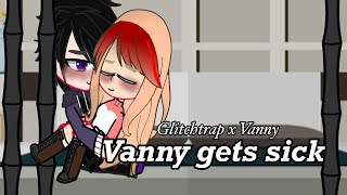 Vanny gets sick  Glitchtrap Vincent x Vanny  Afton Family skit  crappost [upl. by Farra]